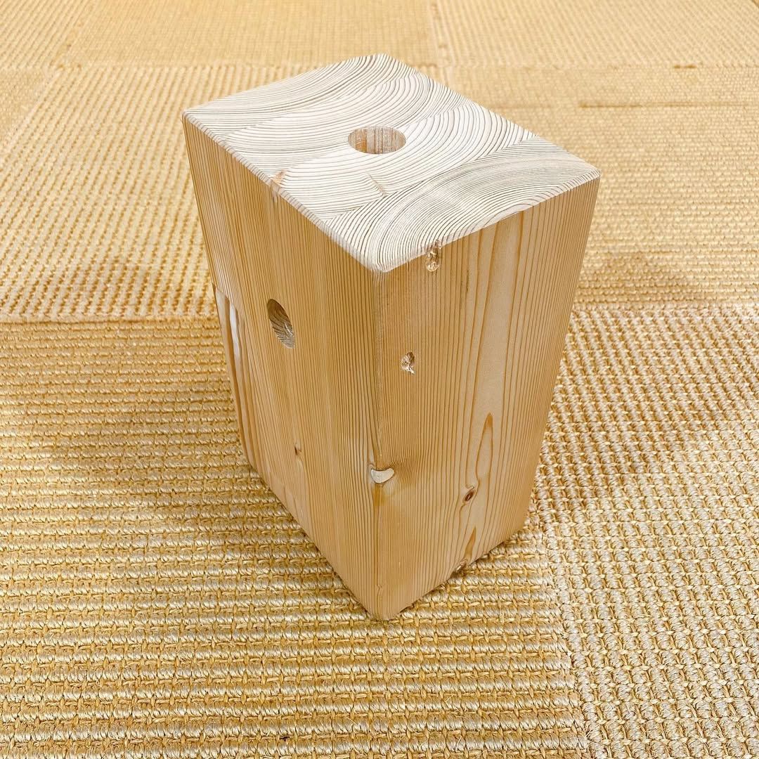 season24-3 / Kids Stool Green / sirch
