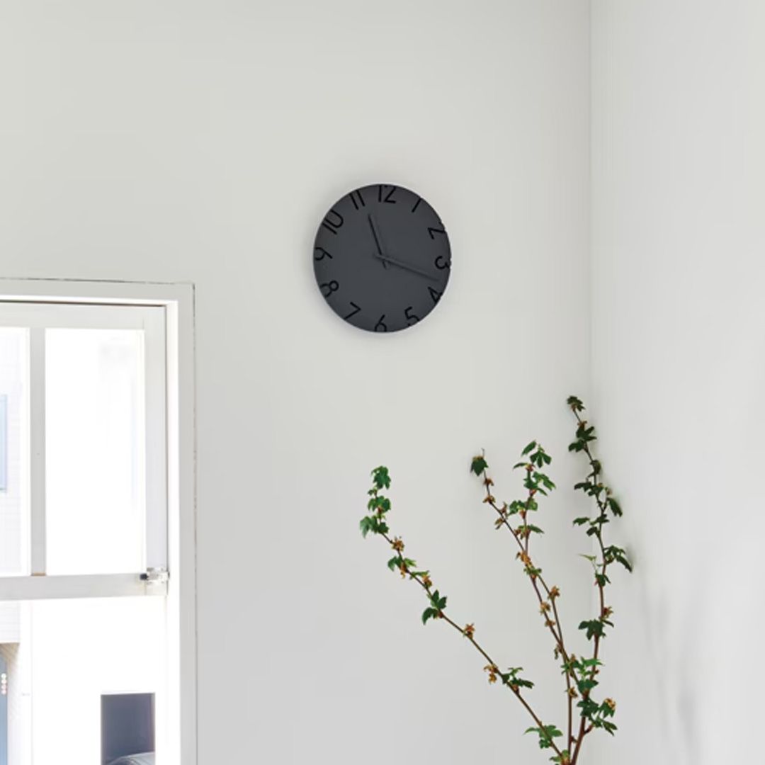 CARVED COLORED (カーヴドカラード) / 掛け時計 / NTL16-07BK / ブラック