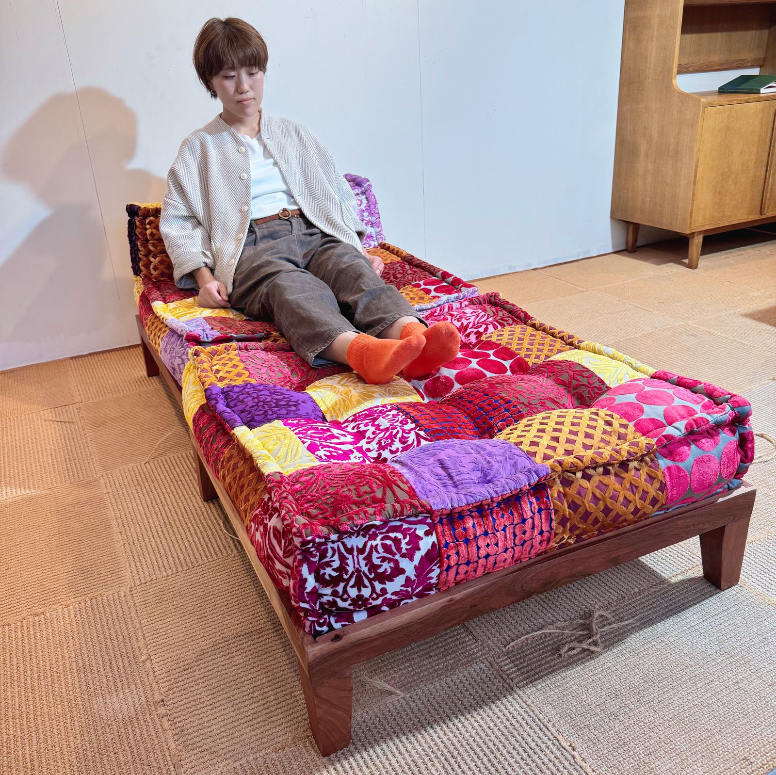 エーディックス / ブロックマルチザブオットマン / Block multi zabu ottoman / オットマン