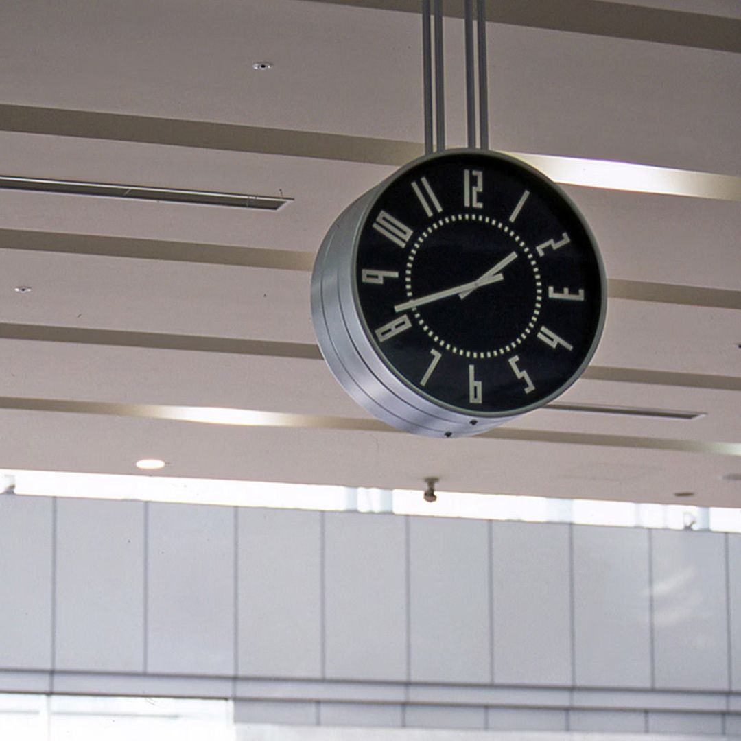 eki clock / エキクロック (掛け時計) ホワイト