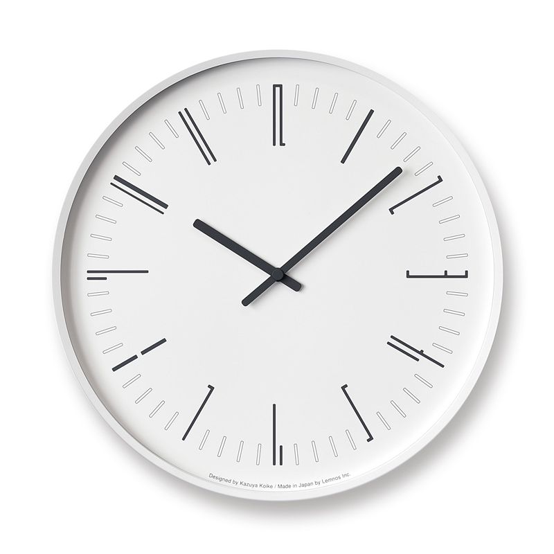 Draw wall clock / ホワイト
