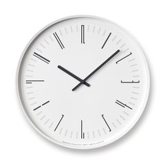 Draw wall clock / ホワイト