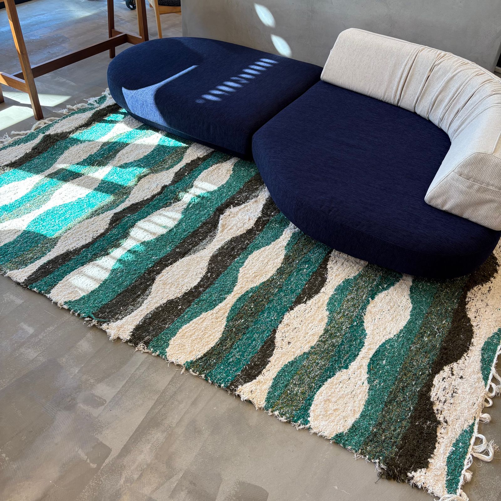 JARAPA RUG (ハラパラグ) / ARCO / スペインラグ / グリーン