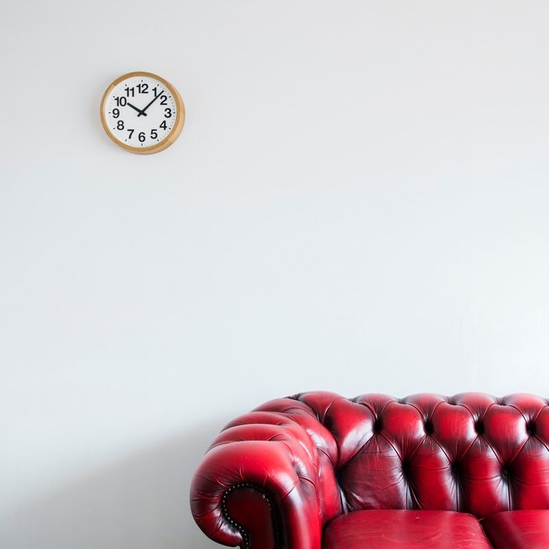 Clock B OAK /