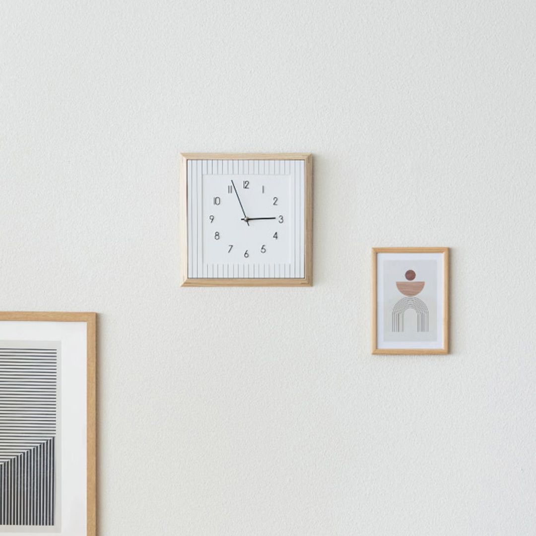 Ecke(エッケ) / ウォールクロック / 壁掛け時計 / CL-4510 / ホワイト