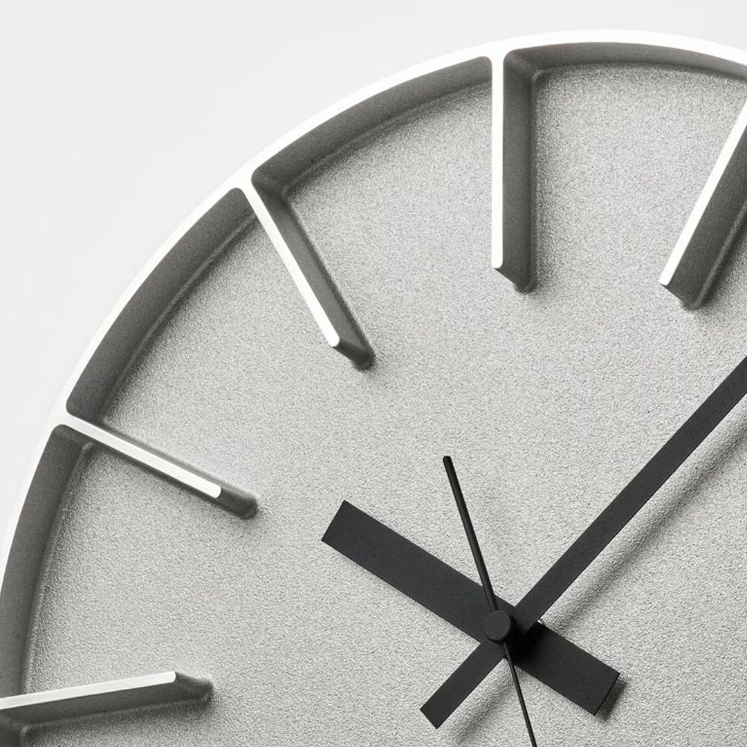 Edge clock / エッジクロック (掛け時計) アルミニウム
