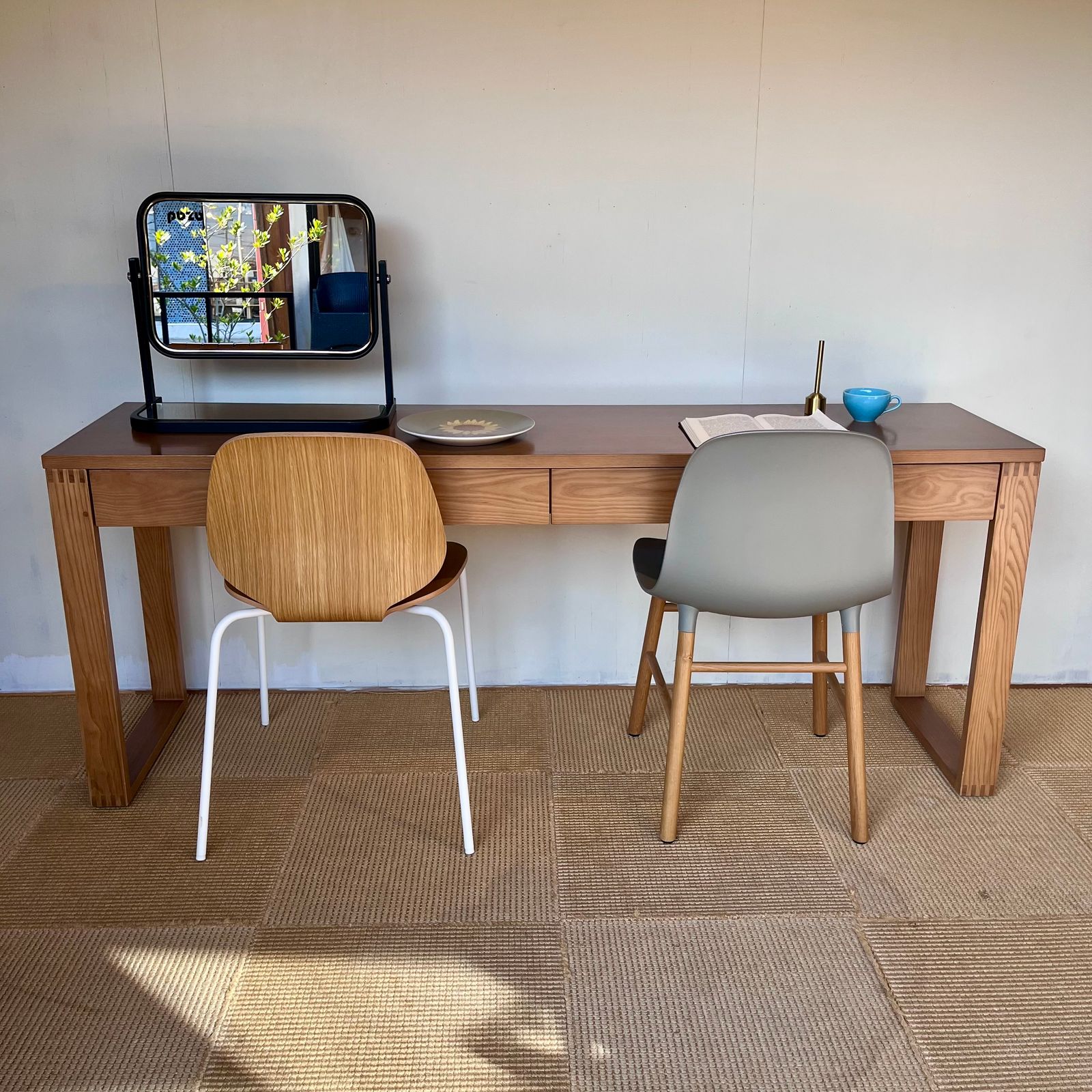 season59-1 / ツインデスク / twin desk