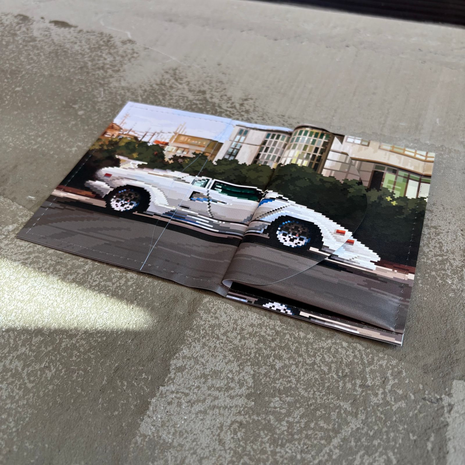 Aquvii Wallet small / RETART / 財布 (Black/White)