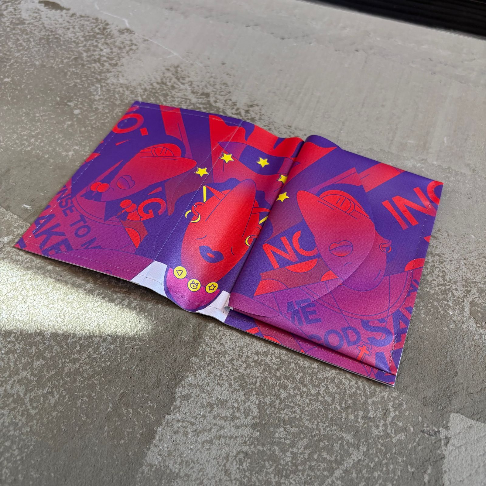 Aquvii Wallet small / RETART / 財布 (purple)