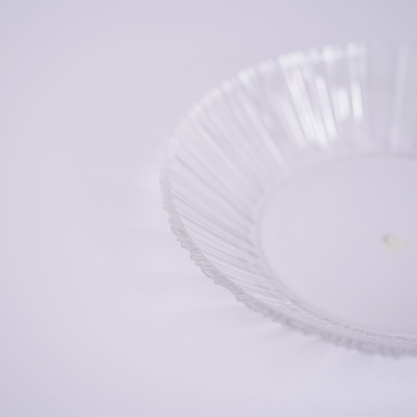 ガラスの器 かすれ千筋 そうめん 3点セット