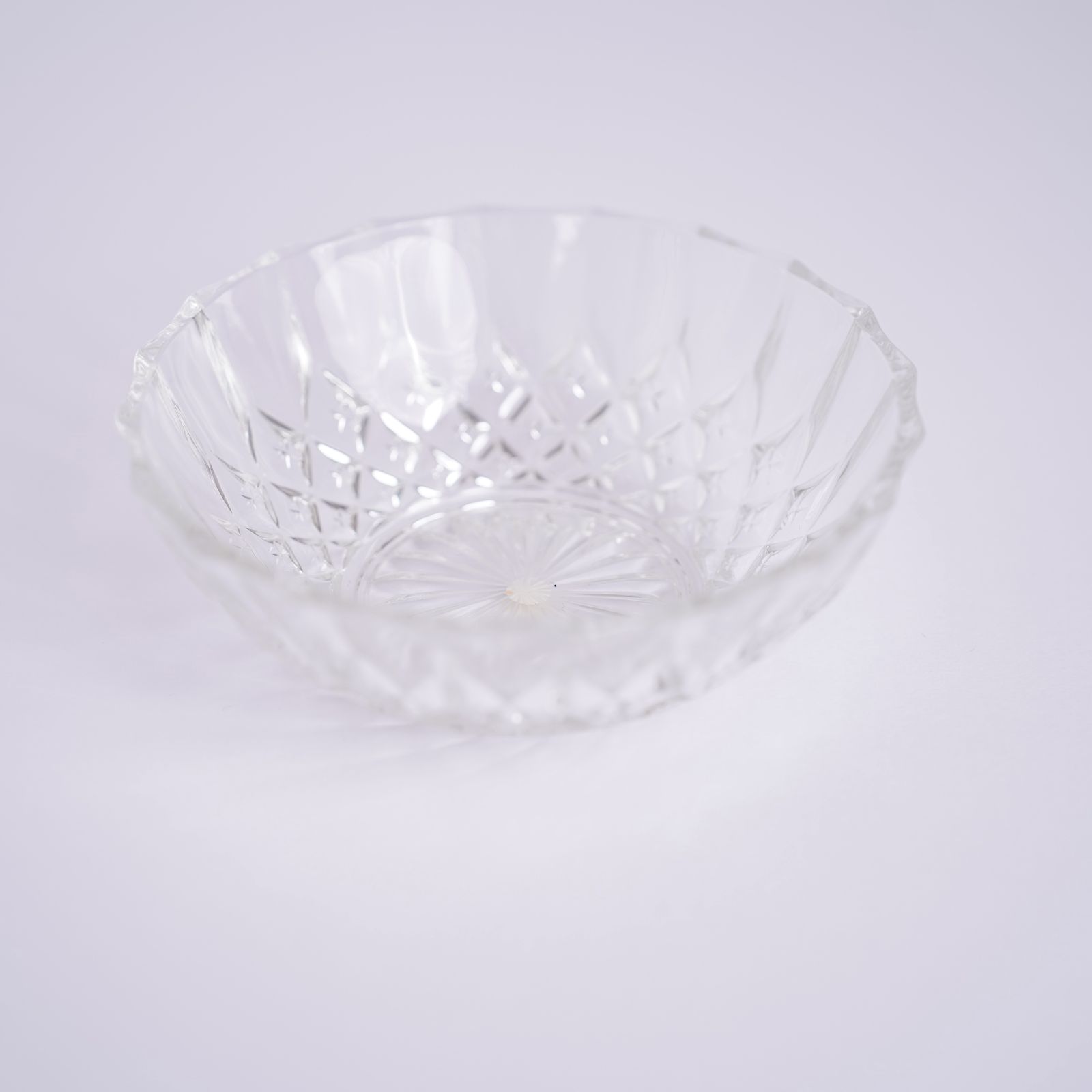 ガラスの器 切子調 小鉢 3個セット